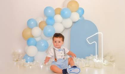 Ensaio Infantil de Anthony 1 aninho