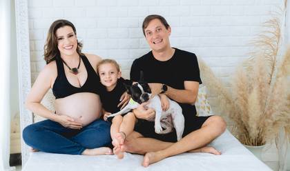 Gestantes de Gestante - Tereza e família