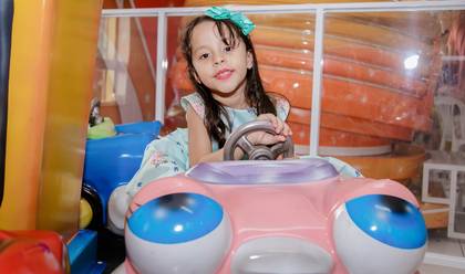 Casamentos de 5 anos da Valentina