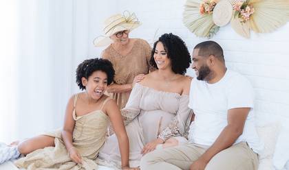 Gestantes de Ensaio gestante Midiam e Glayson