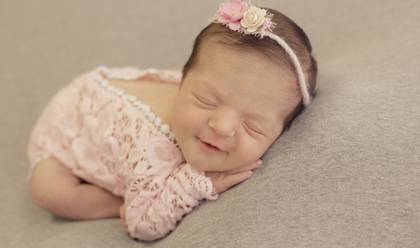 Newborn de Luiza 4 dias