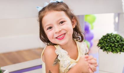 Aniversários de 4 anos Marina