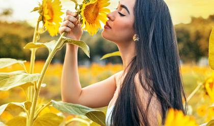 Ensaio Feminino de Entre Girassóis: A Beleza de Isadora