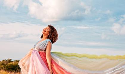 Ensaio de Gestante de Esperança em Cada Sorriso: O Caminho da Maternidade