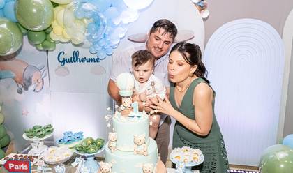 Aniversário Infantil de Aventura nos Céus: Festa de 1 Ano do Guilherme