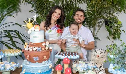 Aniversário Infantil de Festa de 1 Ano do Rafael - Tema Arca de Noé