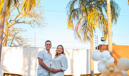 Chá Revelação de A Revelação do Grande Amor 💙💖 – Mathaeus e Heloísa