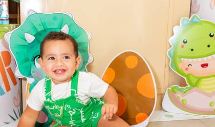 Aniversário Infantil de Joaquim – 1 Aninho de Aventuras Pré-Históricas! 🦖🎉