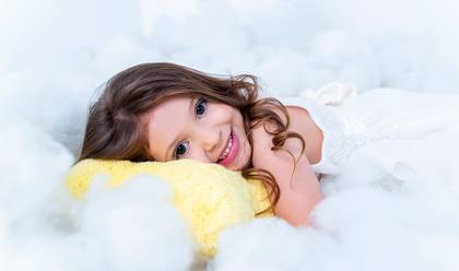 Ensaio Infantil de Nas Nuvens - 2018