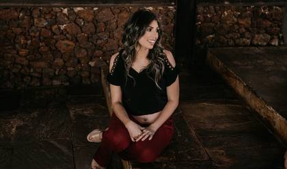 Gestante de Família Giseli e Tadeu