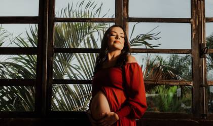 Gestante de Janaína  + Hans = Maria Alice