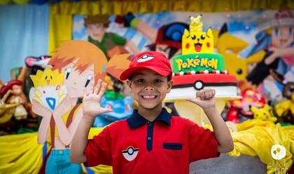 Aniversário Infantil de {Aniversário Infantil} Luiz Miguel | 6 anos | Pokémon