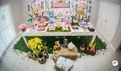 Aniversário Infantil de {Aniversário Infantil} Malu | 1 ano | Fazendinha da Malu