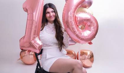 celebração de Hellen 16 anos