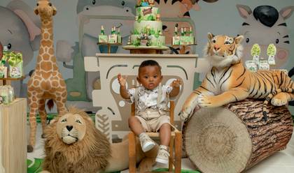 ANIVERSARIO INFANTIL de Festa de 1 Ano do Bernardo – Um Safari de Amor e Descobertas