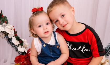 NATAL de SESSAO DE NATAL - KIARA E KAUE