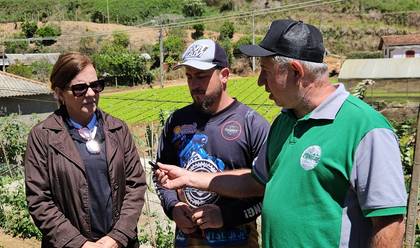 Visita Técnica no Campo de Visita a cidade de Sumidouro