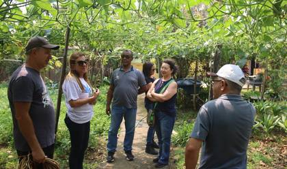 Visita Técnica no Campo de Visita da Emater de vários munícipios 