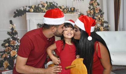 Especial de natal de Especial de natal da família da Louise 