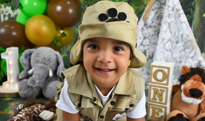 Smash the cake de Thaylon 1 aninho 