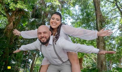 Ensaios de Carine e Luiz Gabriel disseram 