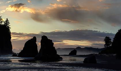 LANSCAPE of OLYMPIC NATIONAL PARK