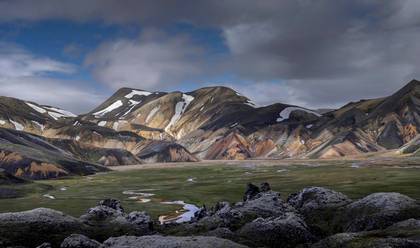 LANSCAPE of ICELAND SUMMER
