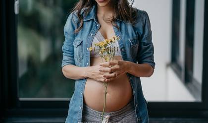 Ensaio Gestante de Esperando Cecília