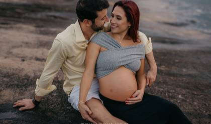 Ensaio Gestante de Veronica + Mateus = Maya