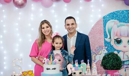 Aniversários de 4 anos da Sarah