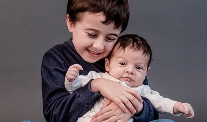 Família de 2 meses do Joaquim