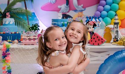 Aniversários de 5 anos da Martina e da Lívia!