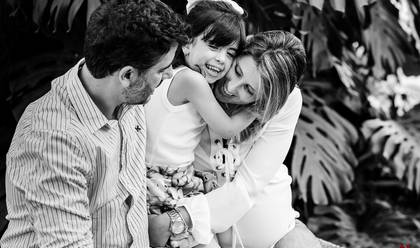Família de Larissa + Leo + Antonela à espera do Thomaz