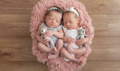 Newborn de Mariana e Manuela