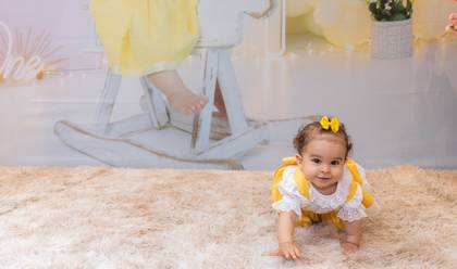 Aniversários de Helena 1 Ano