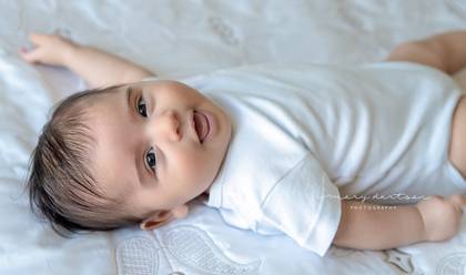 Bebês 1 a 3 meses de Guilherme - 3 meses