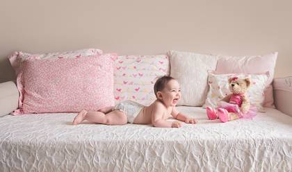 Bebês 4 a 6 meses de Eva - 4 meses