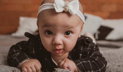 Crianças de Alicia 4 meses