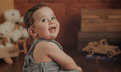 Crianças de Lucca 10 meses