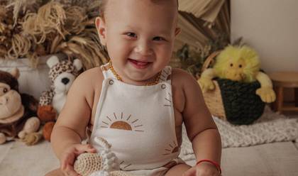 Crianças de Anthony 10 meses
