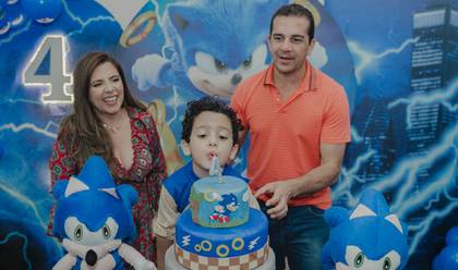 Aniversários de Theo Tozzi 4 anos 