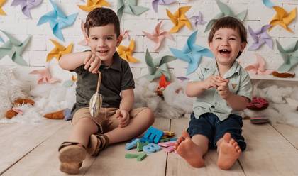 Crianças de Ravi e Nicolas - especial dia das crianças