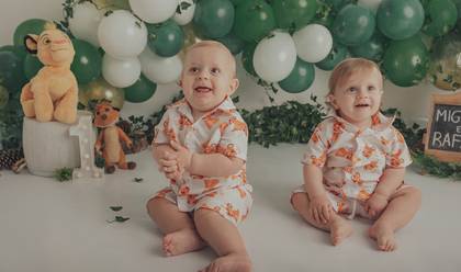 Smash The Cake de Miguel e Rafael - 12 meses