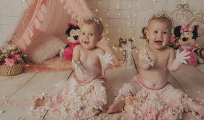 Smash The Cake de Gabi e Manu - 12 meses