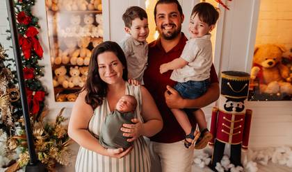 Famílias de Matteo e família - Vitrine de Luzes
