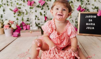 Smash The Cake de Maria Júlia - 12 meses