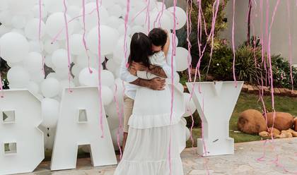 Chá de bebê de Marina e João