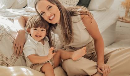 Crianças de Renata e Felipe - COLO DE MÃE
