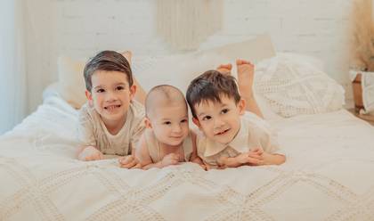 Famílias de Ravi, Nicolas e Matteo - COLO DE MÃE