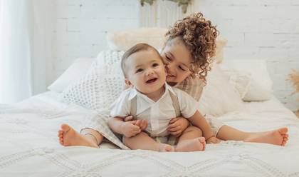 Crianças de Joaquim e Lis - COLO DE MÃE